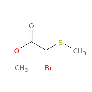 methyl 2-bromo-2-(methylsulfanyl)acetate