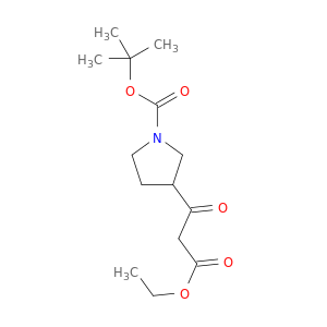 3-(1-Boc-3-吡咯烷基)-3-氧代丙酸乙酯