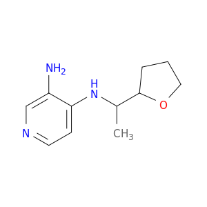 4-N-[1-(四氢呋喃-2-基)乙基]吡啶-3,4-二胺