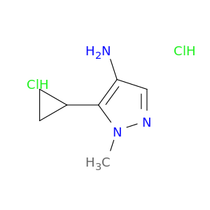 5-环丙基-1-甲基-1H-吡唑-4-胺二盐酸盐
