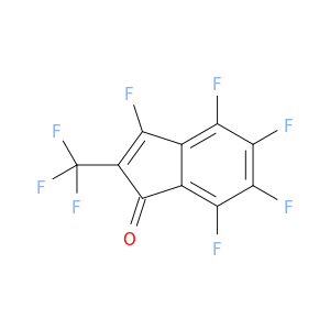 1H-Inden-1-one, 3,4,5,6,7-pentafluoro-2-(trifluoromethyl)-