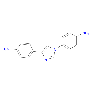 Benzenamine, 4,4'-(1H-imidazole-1,4-diyl)bis-