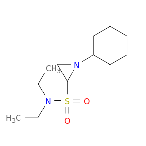 2-Aziridinesulfonamide, 1-cyclohexyl-N,N-diethyl-