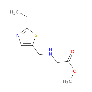 Methyl 2-{[(2-Ethyl-1,3-thiazol-5-yl)methyl]amino}acetate