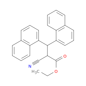 ethyl 2-cyano-3,3-di(naphthalen-1-yl)propanoate