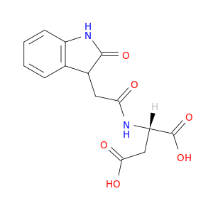 L-Aspartic acid, N-[(2,3-dihydro-2-oxo-1H-indol-3-yl)acetyl]-
