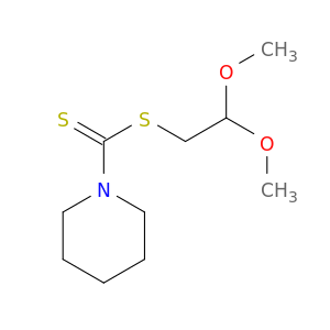 1-Piperidinecarbodithioic acid, 2,2-dimethoxyethyl ester