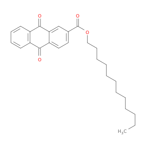 2-Anthracenecarboxylic acid, 9,10-dihydro-9,10-dioxo-, dodecyl ester