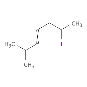 3-Heptene, 6-iodo-2-methyl-