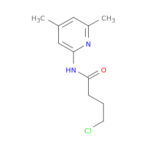 Butanamide, 4-chloro-N-(4,6-dimethyl-2-pyridinyl)-