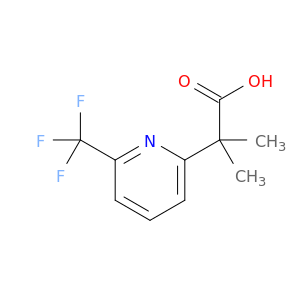 2-methyl-2-[6-(trifluoromethyl)pyridin-2-yl]propanoic acid
