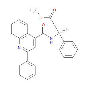 (R)-2-苯基-2-(2-苯基喹啉-4-甲酰胺基)乙酸甲酯