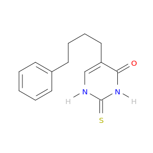 4(1H)-Pyrimidinone, 2,3-dihydro-5-(4-phenylbutyl)-2-thioxo-