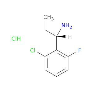 (S)-1-(2-chloro-6-fluorophenyl)propan-1-amine hcl