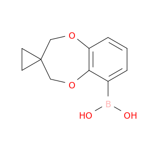2,4-二氢螺[1,5-苯并二氧杂环庚烷-3,1'-环丙烷]-6-硼酸