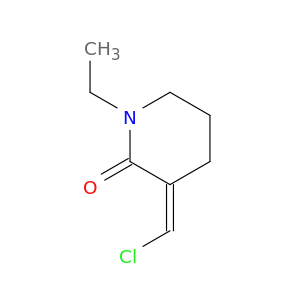 2-Piperidinone, 3-(chloromethylene)-1-ethyl-, (Z)-