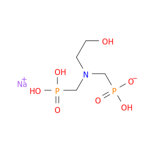 膦酸,p,p'-[[(2-羟乙基)咪尼]双(亚甲基)]双(钠盐(1：1)