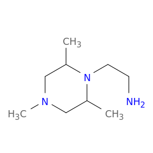 2-(2,4,6-TRIMETHYLPIPERAZIN-1-YL)ETHANAMINE