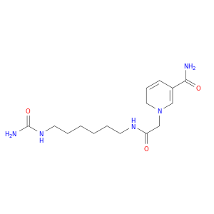 1-[6-(carbamoylamino)hexylcarbamoylmethyl]pyridine-5-carboxamide