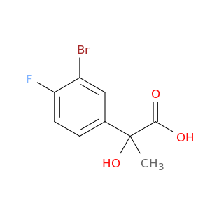2-(3-Bromo-4-fluorophenyl)-2-hydroxypropanoic acid