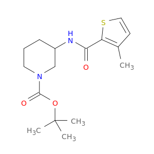 3-[(3-甲基噻吩-2-羰基)-氨基]-哌啶-1-羧酸叔丁基酯