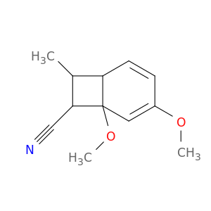 Bicyclo[4.2.0]octa-2,4-diene-7-carbonitrile, 4,6-dimethoxy-8-methyl-