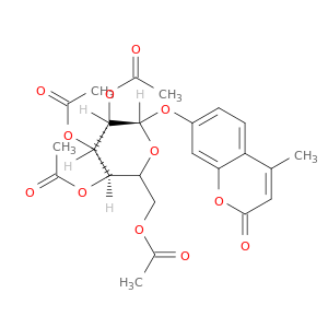 4-甲基香豆素基-2,3,4,6-四-氧-乙酰基-ALPHA-D-吡喃葡萄糖苷