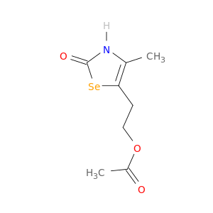 2(3H)-Selenazolone, 5-[2-(acetyloxy)ethyl]-4-methyl-