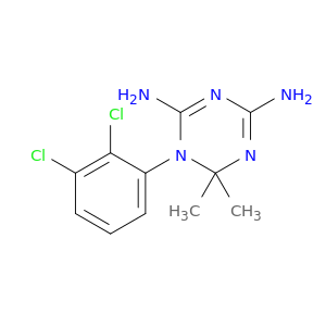 1-(2,3-dichlorophenyl)-6,6-dimethyl-1,6-dihydro-1,3,5-triazine-2,4-diamine