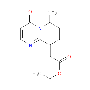 Acetic acid,2-(7,8-dihydro-6-methyl-4-oxo-4H-pyrido[1,2-a]pyrimidin-9(6H)-ylidene)-, ethylester