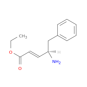 2-Pentenoic acid, 4-amino-5-phenyl-, ethyl ester, (2E,4R)-
