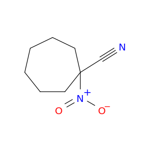 Cycloheptanecarbonitrile, 1-nitro-