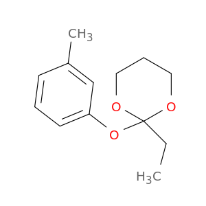 1,3-Dioxane, 2-ethyl-2-(3-methylphenoxy)-
