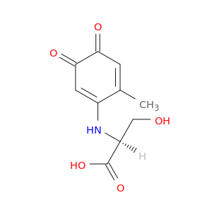 L-Serine, N-(6-methyl-3,4-dioxo-1,5-cyclohexadien-1-yl)-