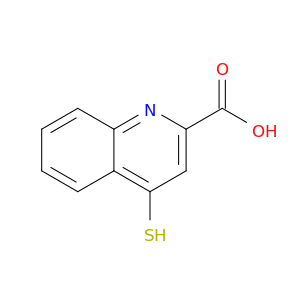 2-Quinolinecarboxylicacid, 4-mercapto-