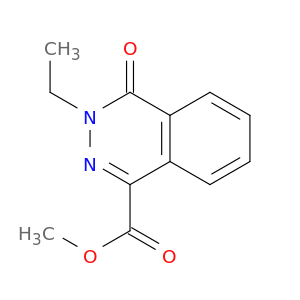 1-Phthalazinecarboxylicacid, 3-ethyl-3,4-dihydro-4-oxo-, methyl ester