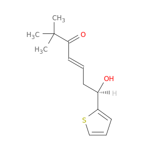 4-Hepten-3-one, 7-hydroxy-2,2-dimethyl-7-(2-thienyl)-, (4E,7R)-