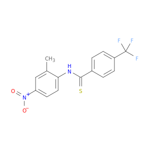 N-(2-Methyl-4-nitrophenyl)-4-(trifluoromethyl)benzothioamide