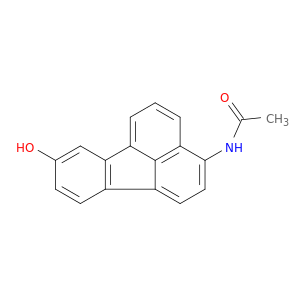 N-(8-HYDROXYFLUORANTHEN-3-YL)ACETAMIDE