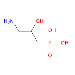 Phosphonic acid, (3-amino-2-hydroxypropyl)-
