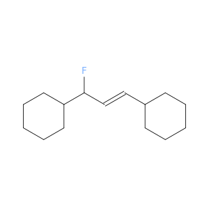 Cyclohexane, [(1E)-3-cyclohexyl-3-fluoro-1-propen-1-yl]-