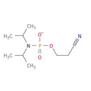 Phosphoramidic acid, bis(1-methylethyl)-, mono(2-cyanoethyl) ester