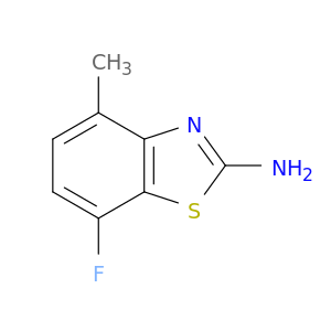 7-氟-4-甲基-1,3-苯并噻唑-2-胺