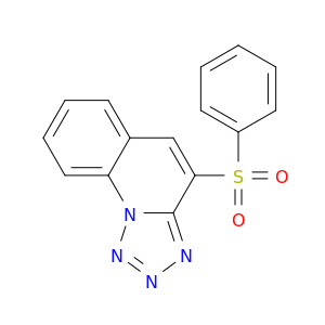 Tetrazolo[1,5-a]quinoline, 4-(phenylsulfonyl)-