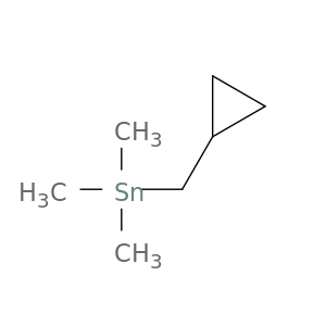 Stannane, (cyclopropylmethyl)trimethyl-