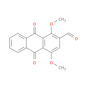 2-Anthracenecarboxaldehyde, 9,10-dihydro-1,4-dimethoxy-9,10-dioxo-