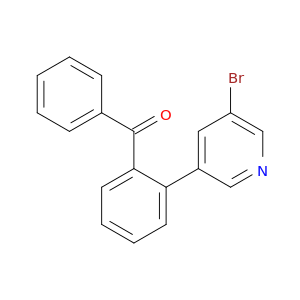 Methanone, [2-(5-bromo-3-pyridinyl)phenyl]phenyl-