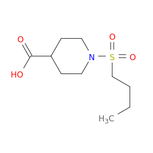 1-(Butylsulfonyl)piperidine-4-carboxylic acid