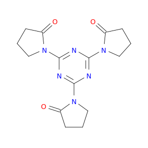 2-Pyrrolidinone, 1,1',1''-(1,3,5-triazine-2,4,6-triyl)tris-