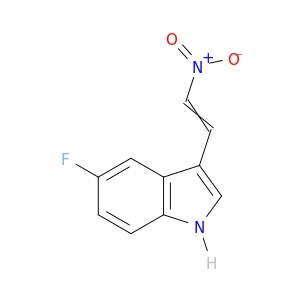1H-Indole,5-fluoro-3-(2-nitroethenyl)-